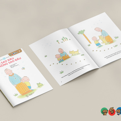 Truyện Ehon bé 3-4-5 tuổi - Không sao đâu, không sao đâu 