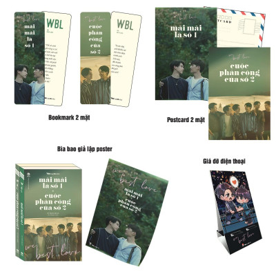 We Best Love - Mãi Mãi Là Số 1 & Cuộc Phản Công Của Số 2 - Bản Đặc Biệt - Tặng Kèm Bookmark + Postcard + Bìa Bao Giả Lập Poster + Giá Đỡ Điện Thoại