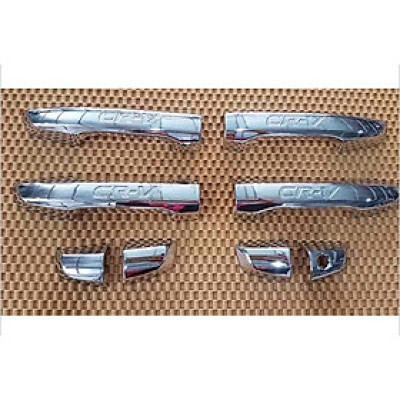Full bộ ốp tay nắm và hõm cửa theo xe HONDA CRV 2022 mạ crom sáng bóng