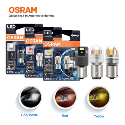 Combo 2 Bóng Đèn Led Tín Hiệu AUX OSRAM P21 12V - Nhập Khẩu Chính Hãng