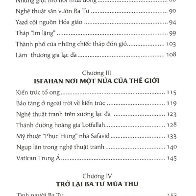 Vàng Son Một Thuở Ba Tư - Tập Du Ký