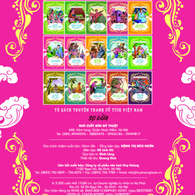 Tủ Sách Truyện Tranh Cổ Tích Việt Nam - Sọ Dừa (Tái Bản) - Nguyễn Mạnh Thái