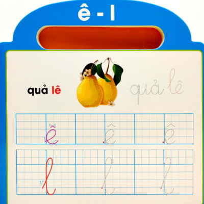 Sách- Chuẩn Bị Cho Bé Tới Trường - Chữ Cái (Tặng kèm bút viết/ xóa) (Tái Bản 2023)- 2HBooks