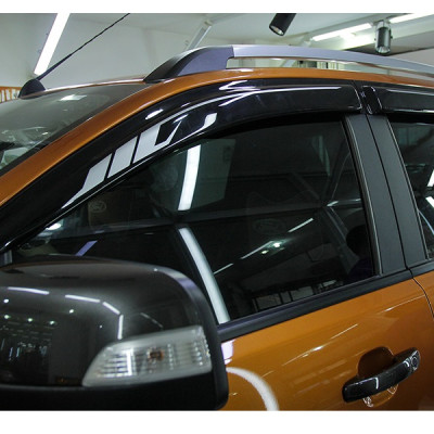 Bộ vè che mưa ABS cao cấp  dành cho xe Ford Everest 2018-2019