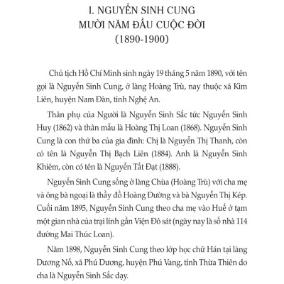 Danh Nhân Hồ Chí Minh - Cuộc Đời Và Những Chặng Đường Lịch Sử