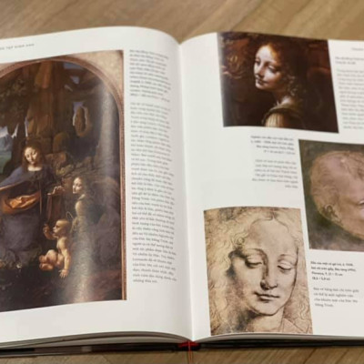 LEONARDO DA VINCI CUỘC ĐỜI VÀ TÁC PHẨM qua 500 HÌNH ẢNH