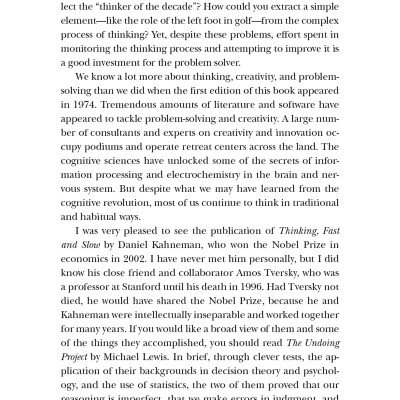 Conceptual Blockbusting: A Guide To Better Ideas