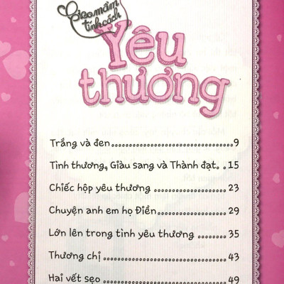 Gieo Mầm Tính Cách - Yêu Thương (Tái Bản)