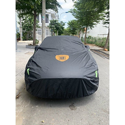 Bạt phủ ô tô Mini Copper chất liệu Polyester - màu đen cao cấp MACSIM màu đen - sử dụng trong nhà và ngoài trời