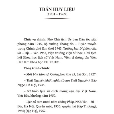 Trần Huy Liệu - Cõi Người