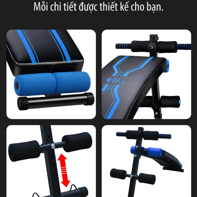 Ghế Tập Bụng Cong Muse BG SU-160A (hàng nhập khẩu)