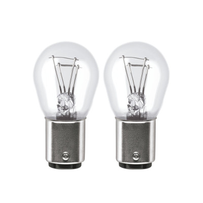Bóng Đèn Sau 2 Tim OSRAM Original P21/5W 12V 21/5W (Chân Cao Thấp)