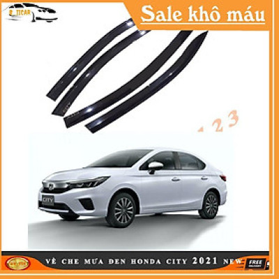 Vè che mưa đen dành cho Thái dày Honda City 2021 bộ 4 cánh nhiều người tin dùng đảm bảo chất lượng