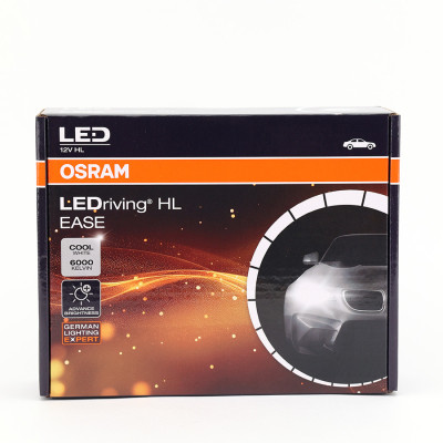 Combo 2 Bóng Đèn Led HL EASE OSRAM Dùng Cho Xe ô Tô Xe Máy Chân H1 H4 H7 H8 H11 H16 HB3 HB4 HIR2 - Nhập Khẩu Chính Hãng