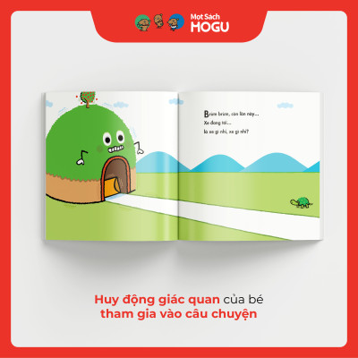 Truyện Ehon bé 1-2-3 tuổi - Bạn đường hầm Neru - Xe gì đây nhỉ?