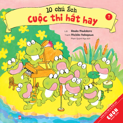 BỘ SÁCH TRANH EHON NHẬT BẢN “10 CHÚ ẾCH” - PHẦN 2 (Tập 7 – Tập 12)