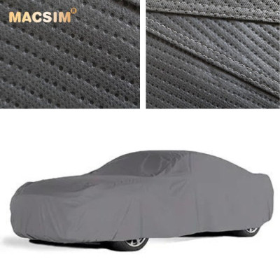 Bạt phủ ô tô chất liệu vải không dệt 3 lớp cao cấp thương hiệu MACSIM cho xe ô tô Mercedes GLE- màu ghi