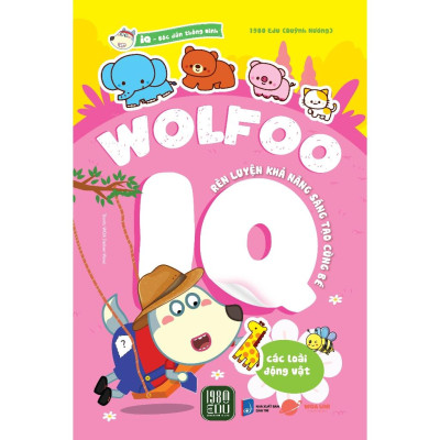 Sách - Combo 6 Cuốn WOLFOO IQ Rèn Luyện Khả Năng Sáng Tạo Cùng Bé