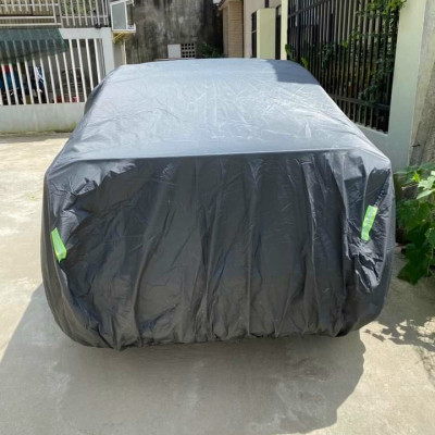 Bạt phủ ô tô Mercedes C chất liệu Polyester - màu đen cao cấp MACSIM 