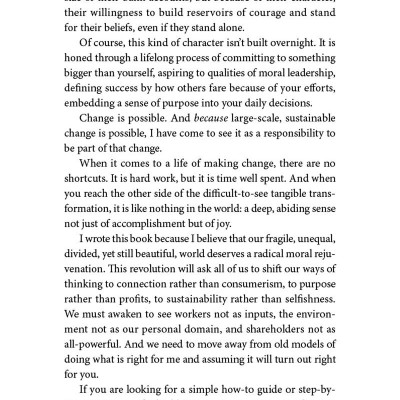 Manifesto For A Moral Revolution: Practices To Build A Better World