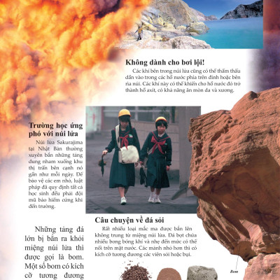 Bách Khoa Tri Thức Về Khám Phá Thế Giới Cho Trẻ Em - Volcano - Núi Lửa