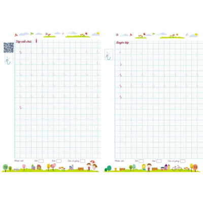 Sách - Vở Tập Viết Trọn Bộ Cho Bé Vào Lớp 1 - Phiên Bản Mới Nhất 5 Trong 1