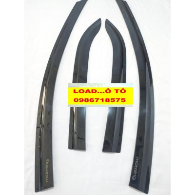 Vè che mưa Xe KIA Morning 2013-2020 nhựa ABS cao cấp, Có Trang Bị Sẵn Keo Dán 3M