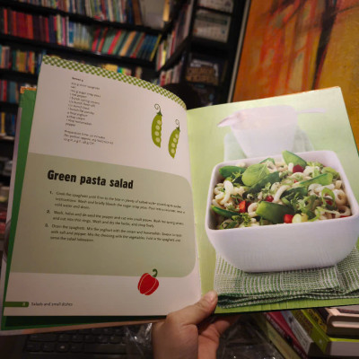 Sách - Vegetarian Cooking by Collectif - Enjoying Fresh Ingredients