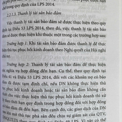 Pháp Luật Hiện Hành Về Bảo Toàn Và Thanh Lý Tài Sản Doanh Nghiệp Trong Thủ Tục Phá Sản