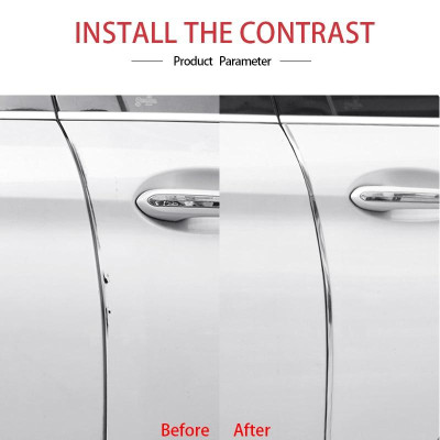 10 Mét Xe Cạnh Cửa Bảo Vệ Đa Năng Tự Động Chống Trầy Xước Dây Ô Tô Chống Xước Cho Không Khí Đầu Ra cửa Hood