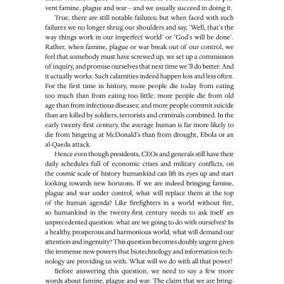 Homo Deus: A Brief History of Tomorrow