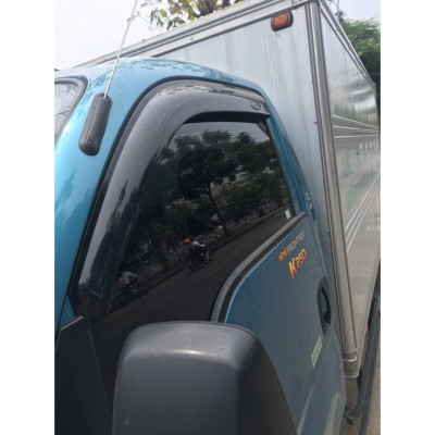 Bộ vè che mưa đen dành cho xe Kia K200,K250, BONGGO hàng Hàn Quốc chất liệu DÀY và BỀN ,CÓ HÌNH ẢNH VÀ VI DEO SẢN PHẨM