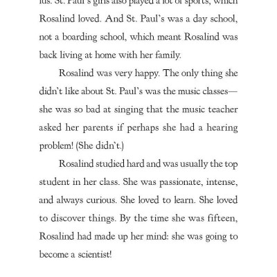 She Persisted: Rosalind Franklin