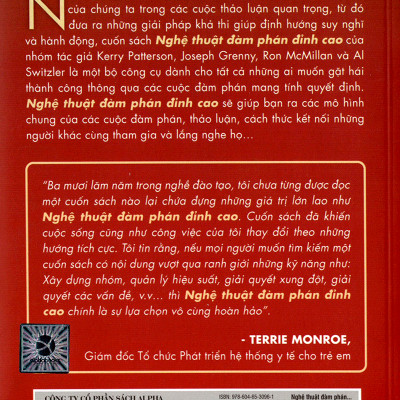 Nghệ Thuật Đàm Phán Đỉnh Cao - Crucial Conversations  ( Tặng Bookmark Sáng Tạo )