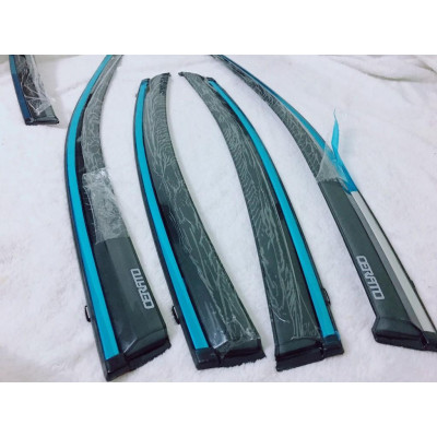 VÈ CHE MƯA CHỈ INOX CAO CẤP DÀNH CHO KIA CERATO 2019,2020,2021 GIÁ RẺ NHẤT CÓ VI DEO VÀ HÌNH ẢNH THẬT