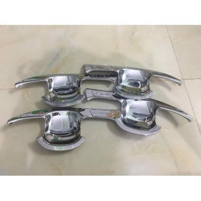 Bộ ốp tay nắm, hõm cửa DÀNH CHO Xe Toyota Camry 2019 -2021 mạ Crom(hàng cao cấp)