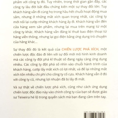 Chiến Lược Phá Xích - Mở Khóa Chuỗi Giá Trị Khách Hàng - Phương Pháp Cạnh Tranh Bằng Đổi Mới Mô Hình Kinh Doanh