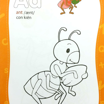 Coloring Book - Tập Tô Màu - Bảng Chữ Cái (Tái Bản)