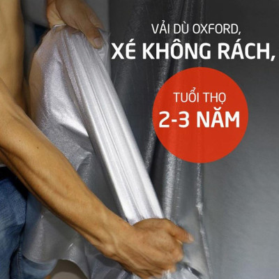 [FORTUNER] Bạt phủ xe ô tô 7 chỗ cỡ to Toyota Fortuner , áo chùm phủ kín bảo vệ xe ô tô chất liệu vải dù oxford cao cấp