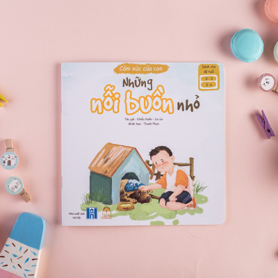 Set 4 Cuốn Cảm Xúc Của Con (2 Cuốn Thơ - 2 Cuốn Truyện Kể) - Sách Đọc To Cho Bé 0-3-4-5-6 Tuổi