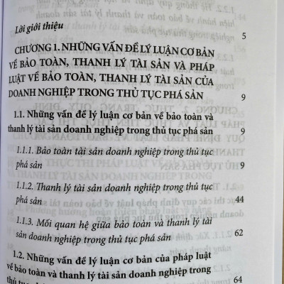 Pháp Luật Hiện Hành Về Bảo Toàn Và Thanh Lý Tài Sản Doanh Nghiệp Trong Thủ Tục Phá Sản