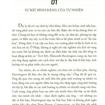 Sự Giàu Và Nghèo Của Các Dân Tộc (Tái Bản)