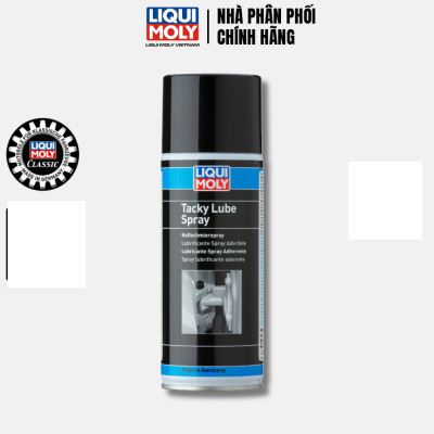 Chai xịt mỡ bò nước cho chốt cửa , bản lề Liqui Moly Tacky Lube Spray 2518- 400ml