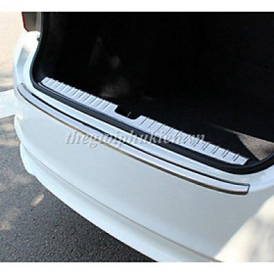 BỘ SẢN PHẨM Nẹp bước chân và ốp chống trầy cốp Honda City 2015-2019 - Mẫu Inox