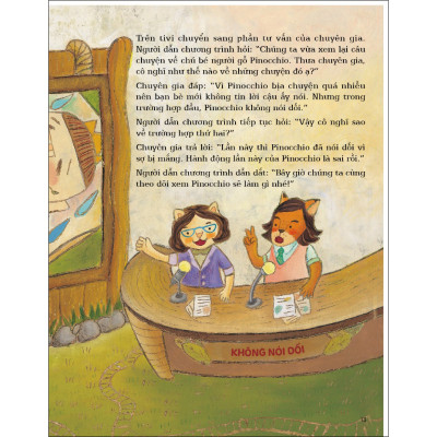 Pinocchio Không Nói Dối 4 - Bộ Sách Kĩ Năng Xã Hội Thiết Yếu Dành Cho Trẻ