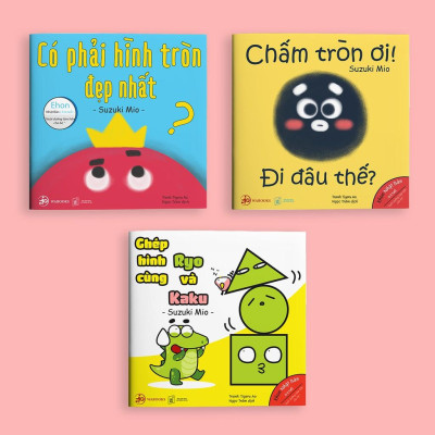 Sách Ehon - Chấm tròn ơi đi đâu thế? - Ehon Nhật Bản dành cho bé từ 0 - 6 tuổi