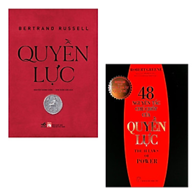 Combo 2 Cuốn: 48 Nguyên Tắc Chủ Chốt Của Quyền Lực+ Quyền Lực