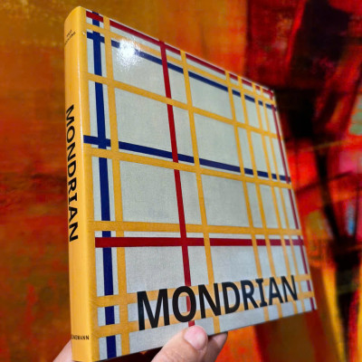 Sách - Mondrian by Hajo Duchting - Nghệ thuật tiếng Anh/ Art Book in English