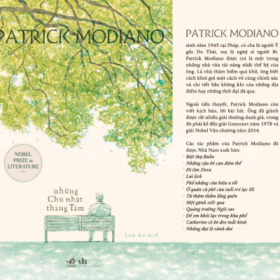 Sách - Những chủ nhật tháng Tám (Patrick Modiano) (Nhã Nam Official) 