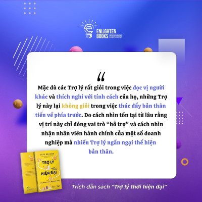 Sách TRỢ LÝ THỜI HIỆN ĐẠI - BÍ QUYẾT THÀNH CÔNG CHO NGƯỜI LÀM TRỢ LÝ & CHUYÊN VIÊN HÀNH CHÍNH THỜI 4.0